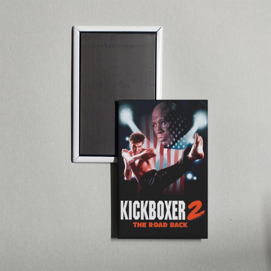 Kickboxer 2 The Road Back Mini Movie Fridge Magnet