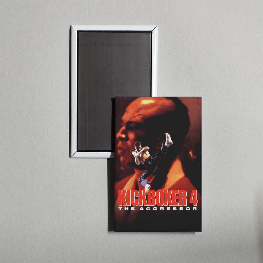 Kickboxer 4 The Aggressor Mini Movie Fridge Magnet