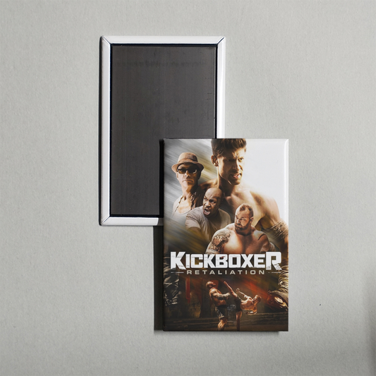 Kickboxer Retaliation Mini Movie Fridge Magnet