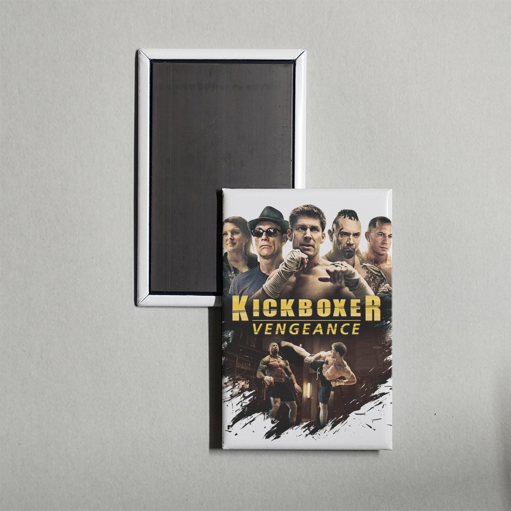 Kickboxer Vengeance Mini Movie Fridge Magnet