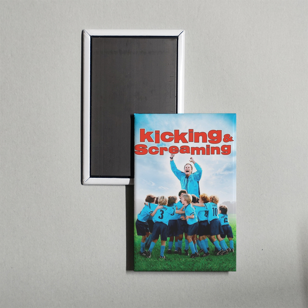 Kicking & Screaming Mini Movie Fridge Magnet