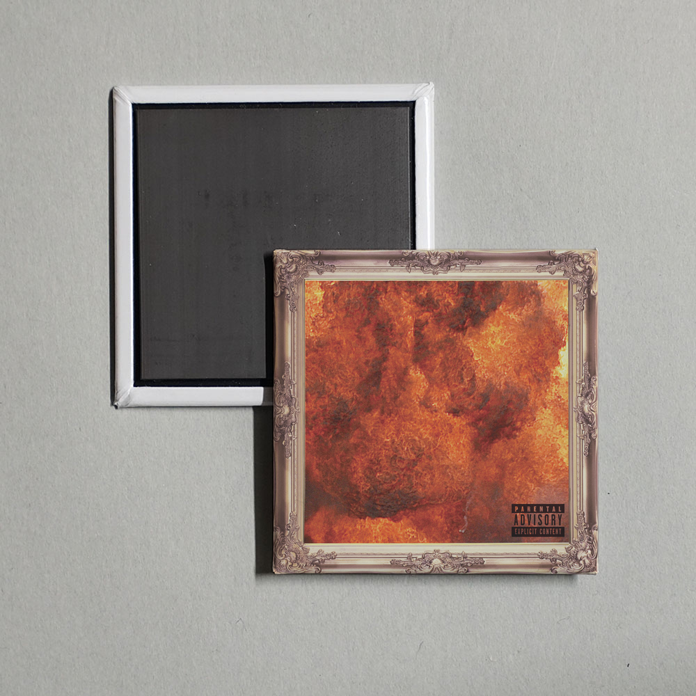 Kid Cudi - Indicud Album Cover Fridge Magnet