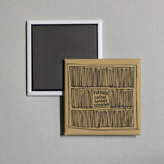 Kid Koala - Carpal Tunnel Syndrome Album Cover Fridge Magnet