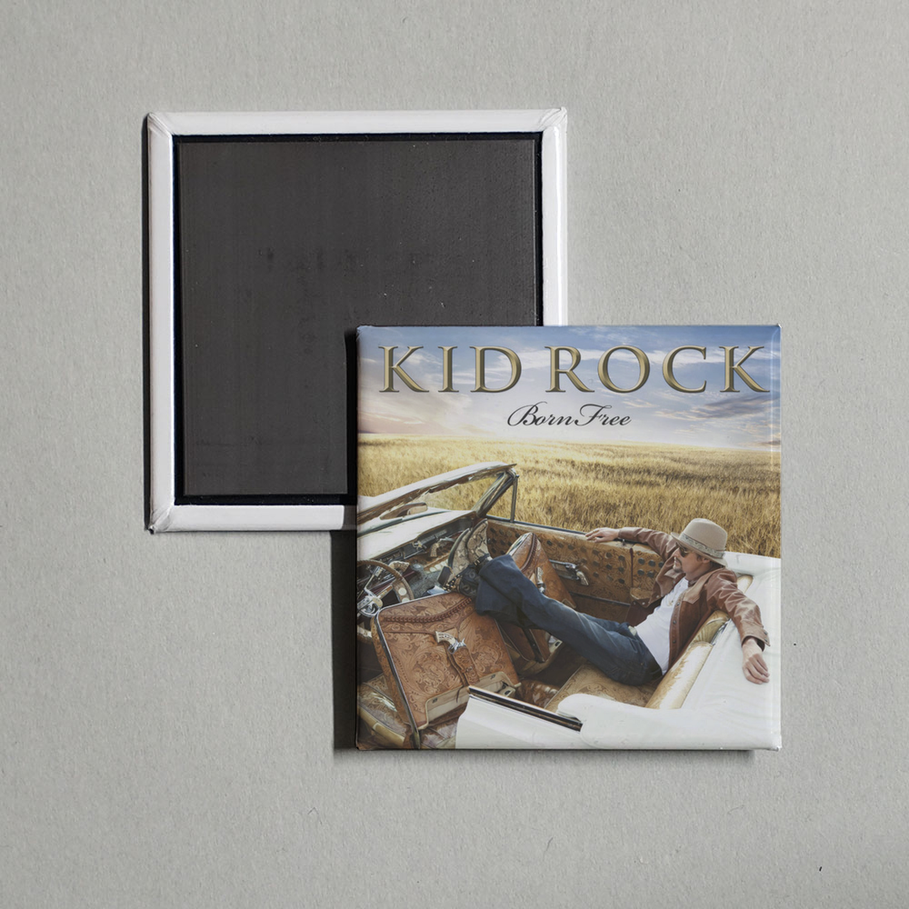 Kid Rock - Born Free Album Cover Fridge Magnet