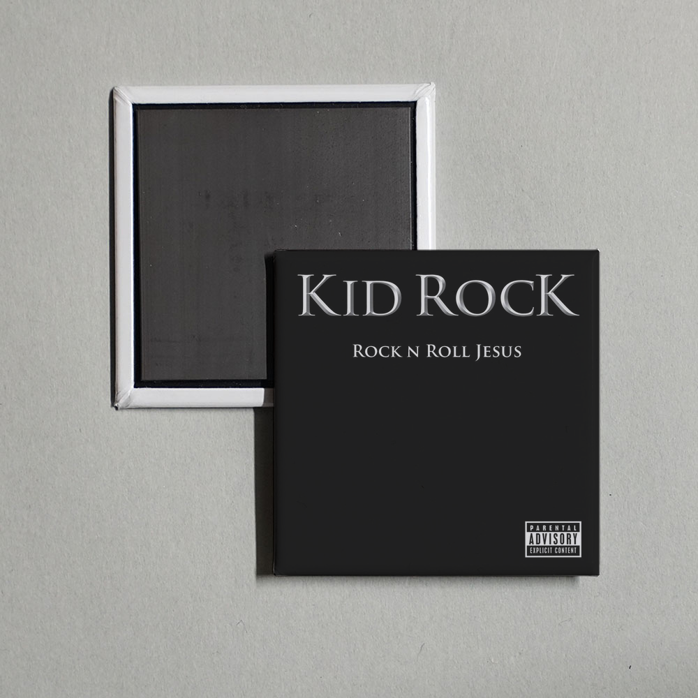 Kid Rock - Rock n Roll Jesus Album Cover Fridge Magnet