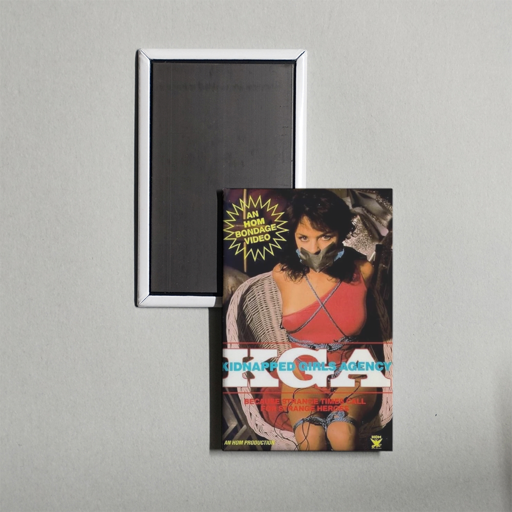 Kidnapped Girls Agency Mini Movie Fridge Magnet