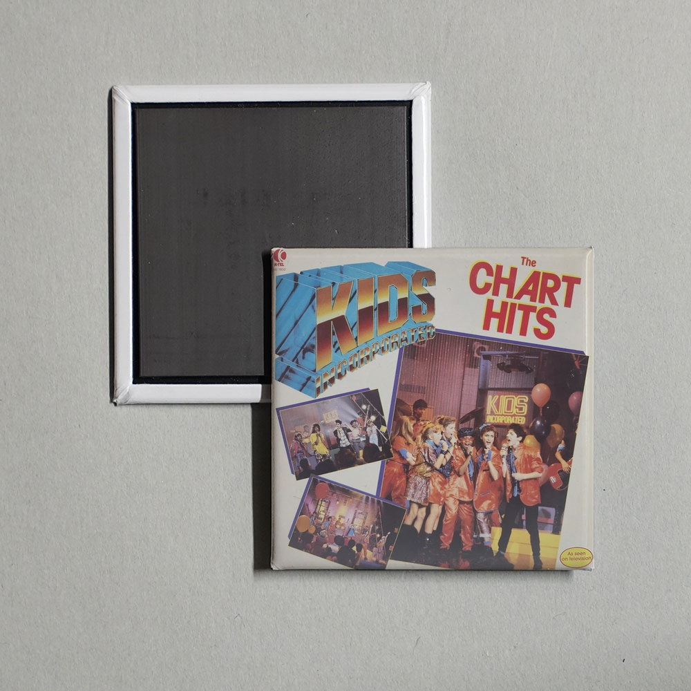 Kids Incorporated - Chart Hits Album Cover Fridge Magnet