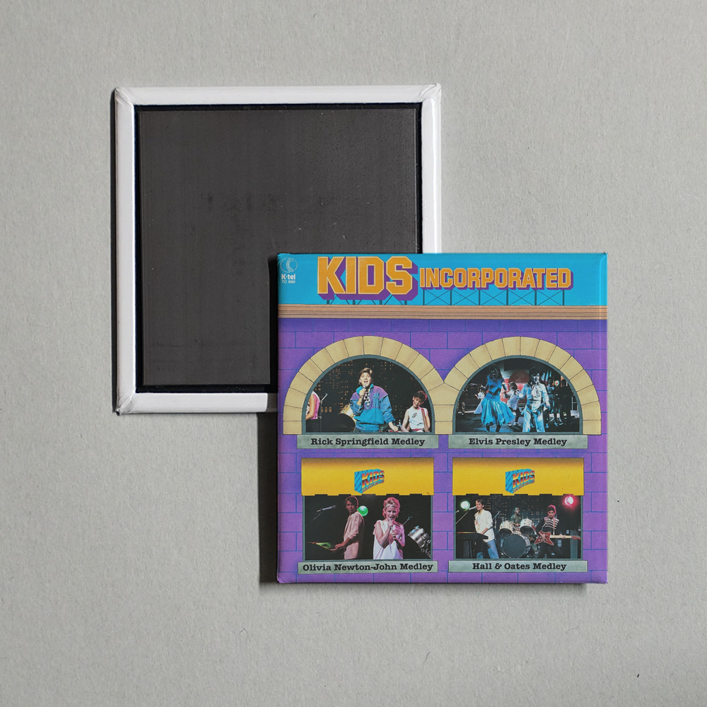 Kids Incorporated - Kids Incorporated 1983 Album Cover Fridge Magnet