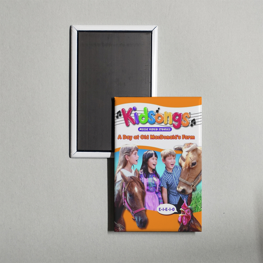 Kidsongs A Day at Old MacDonald's Farm Mini Movie Fridge Magnet
