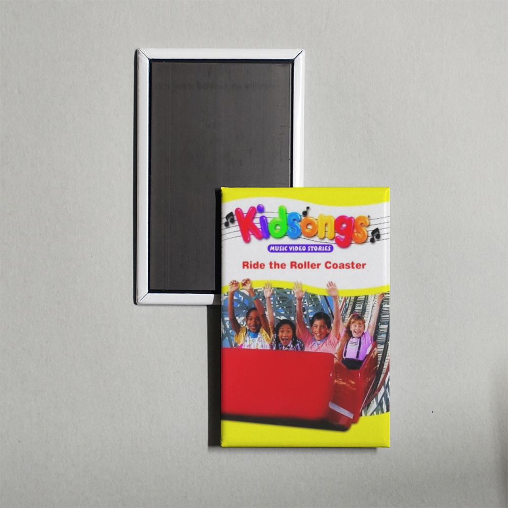 Kidsongs Ride the Roller Coaster Mini Movie Fridge Magnet