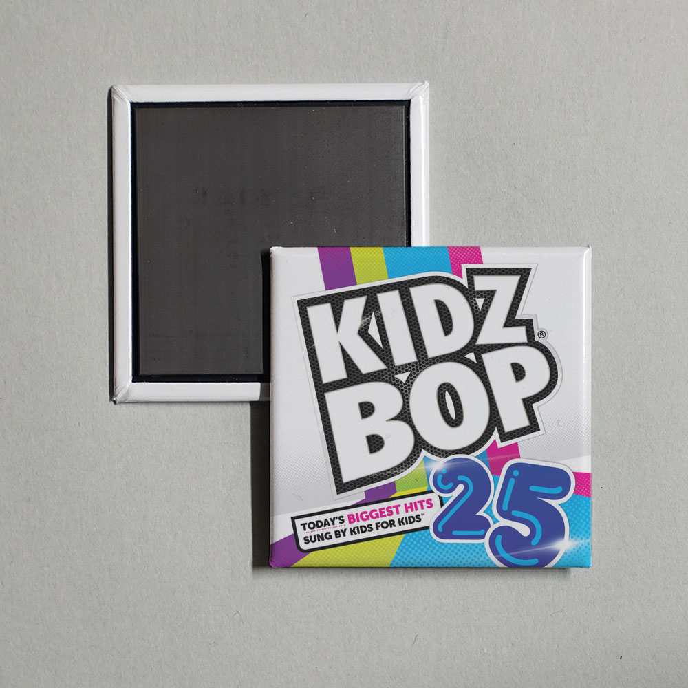 Kidz Bop Kids - Kidz Bop 25 Album Cover Fridge Magnet