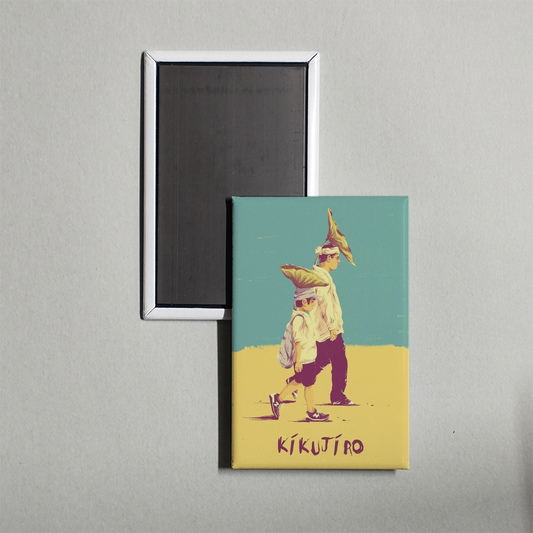 Kikujiro Mini Movie Fridge Magnet