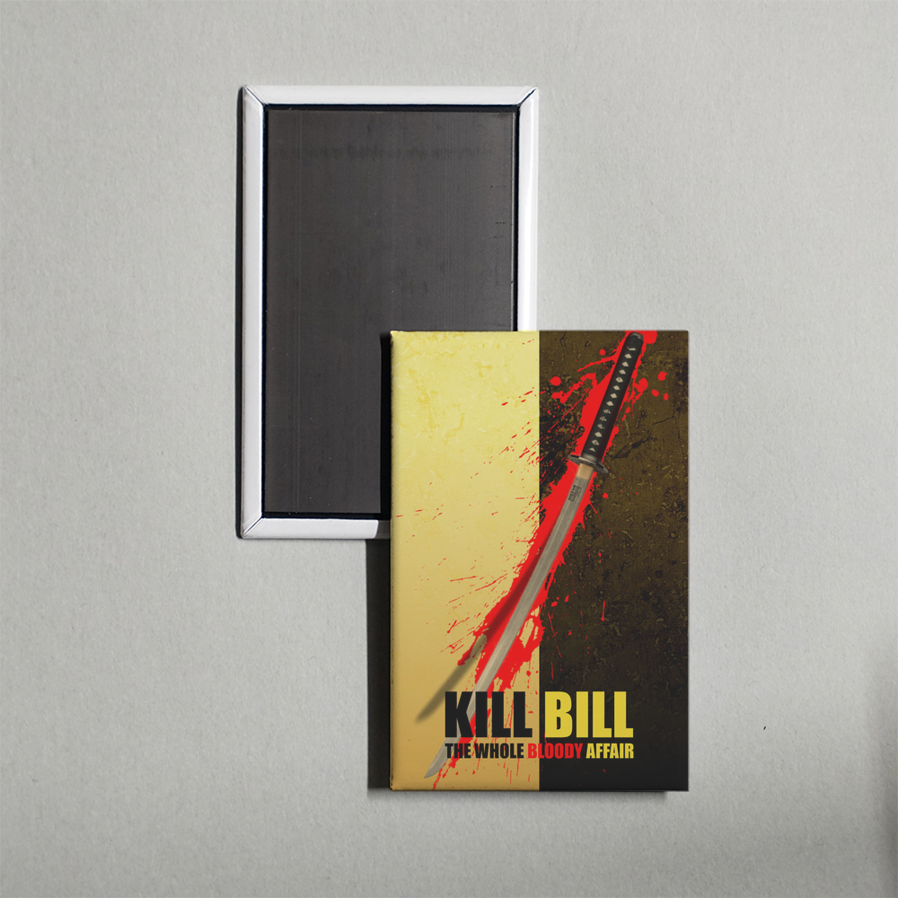 Kill Bill The Whole Bloody Affair Mini Movie Fridge Magnet