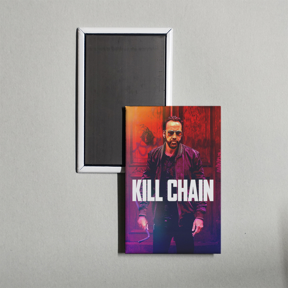 Kill Chain Mini Movie Fridge Magnet