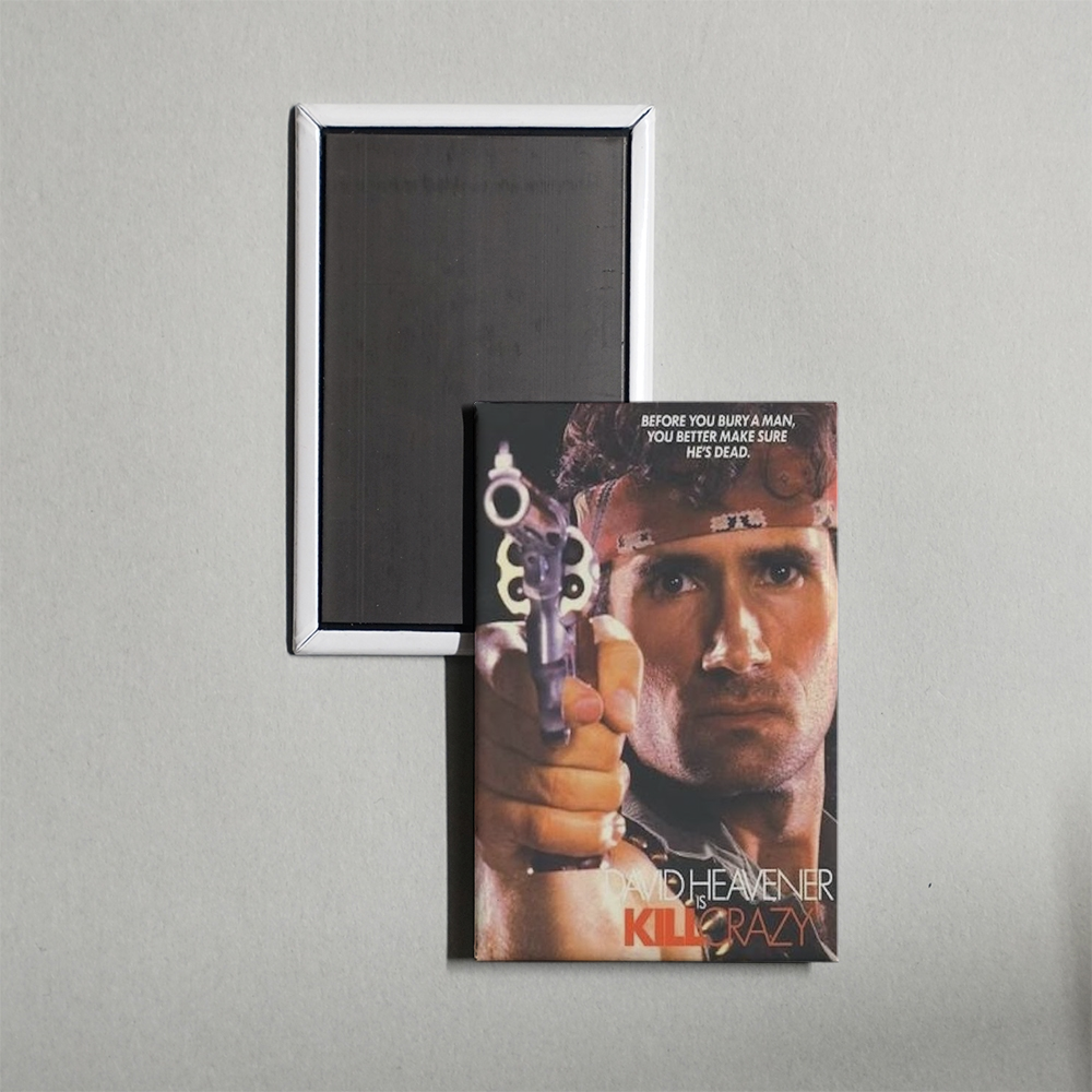 Kill Crazy Mini Movie Fridge Magnet
