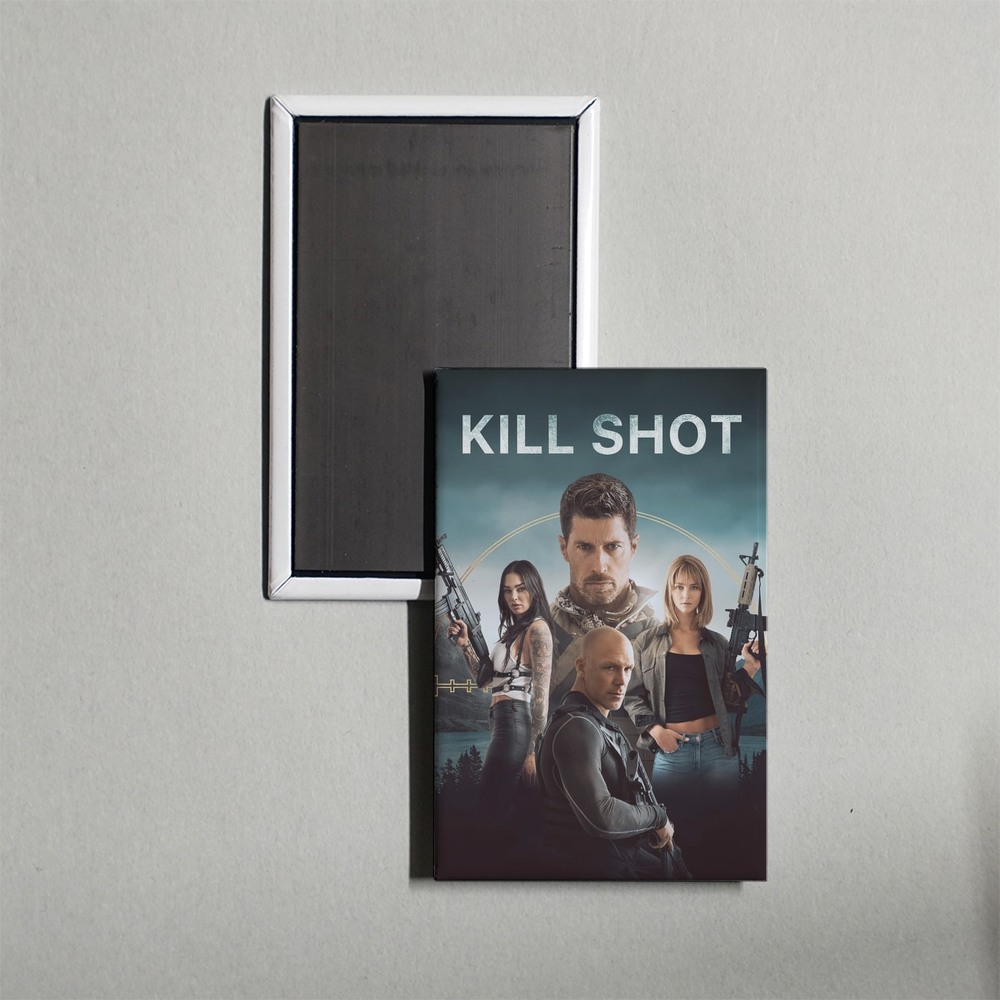 Kill Shot Mini Movie Fridge Magnet
