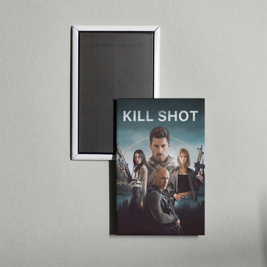 Kill Shot Mini Movie Fridge Magnet