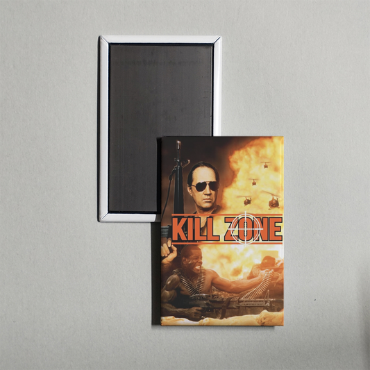Kill Zone Mini Movie Fridge Magnet