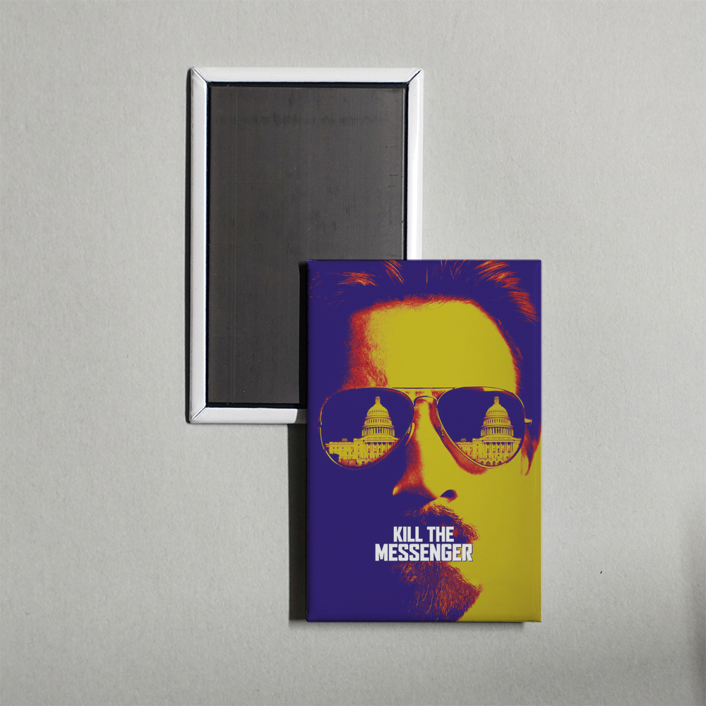 Kill the Messenger Mini Movie Fridge Magnet