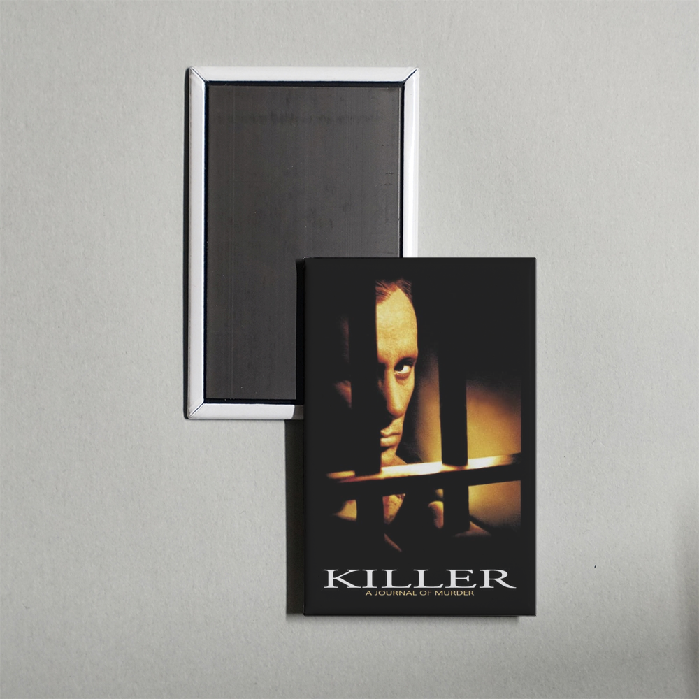 Killer A Journal of Murder Mini Movie Fridge Magnet