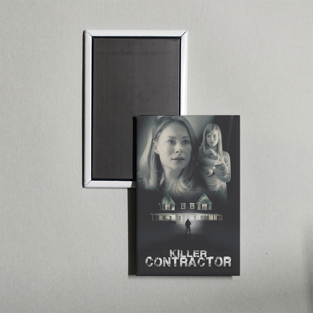 Killer Contractor Mini Movie Fridge Magnet