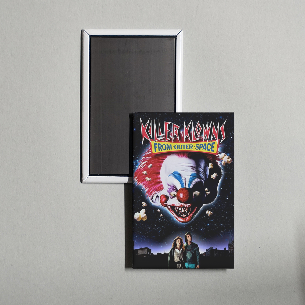 Killer Klowns from Outer Space Mini Movie Fridge Magnet