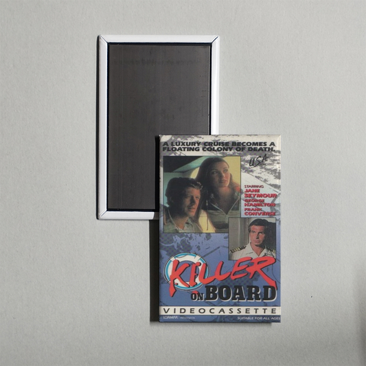 Killer on Board Mini Movie Fridge Magnet