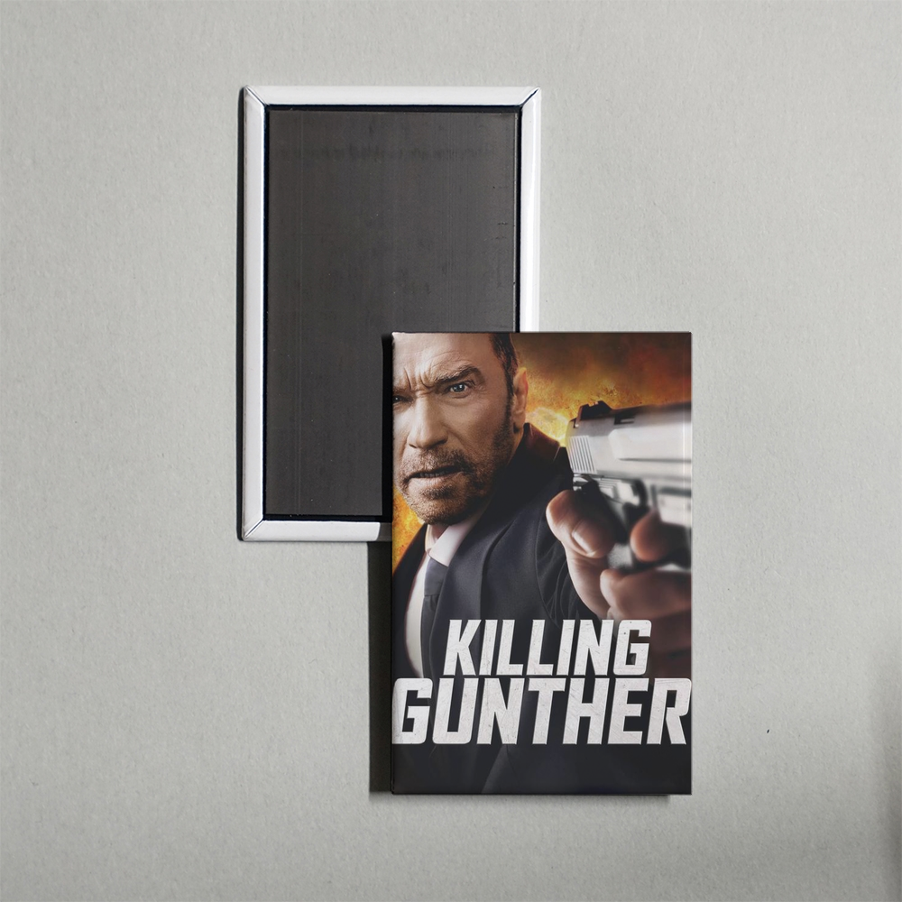 Killing Gunther Mini Movie Fridge Magnet