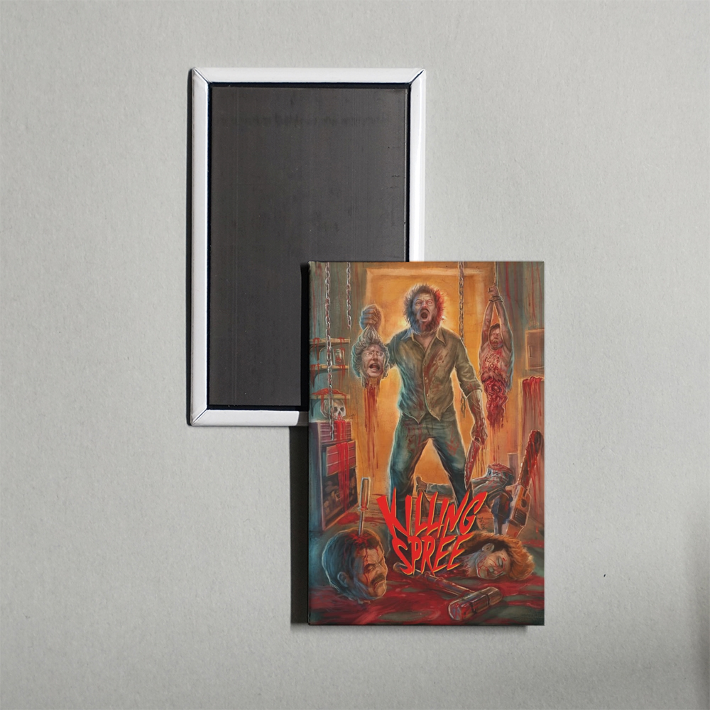 Killing Spree Mini Movie Fridge Magnet