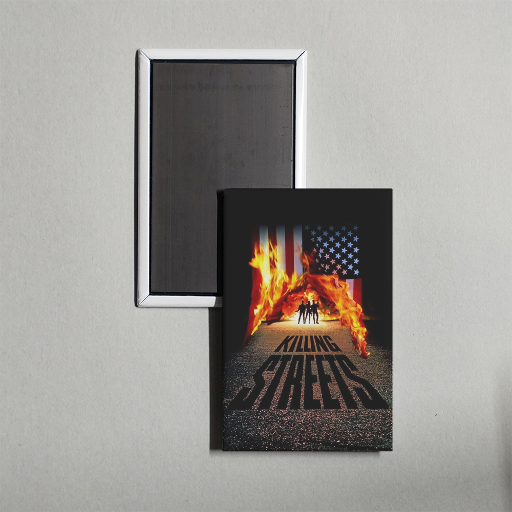 Killing Streets Mini Movie Fridge Magnet