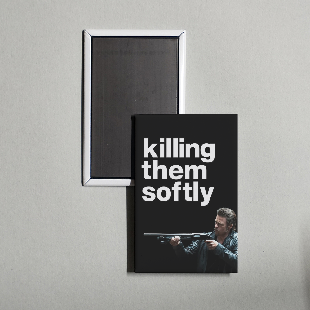 Killing Them Softly Mini Movie Fridge Magnet