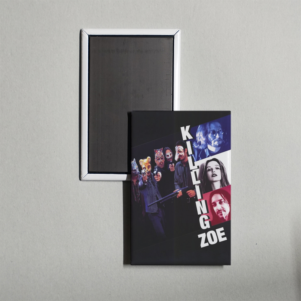 Killing Zoe Mini Movie Fridge Magnet