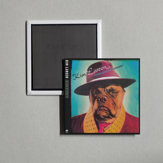Kim Larsen - Forklædt Som Voksen Album Cover Fridge Magnet