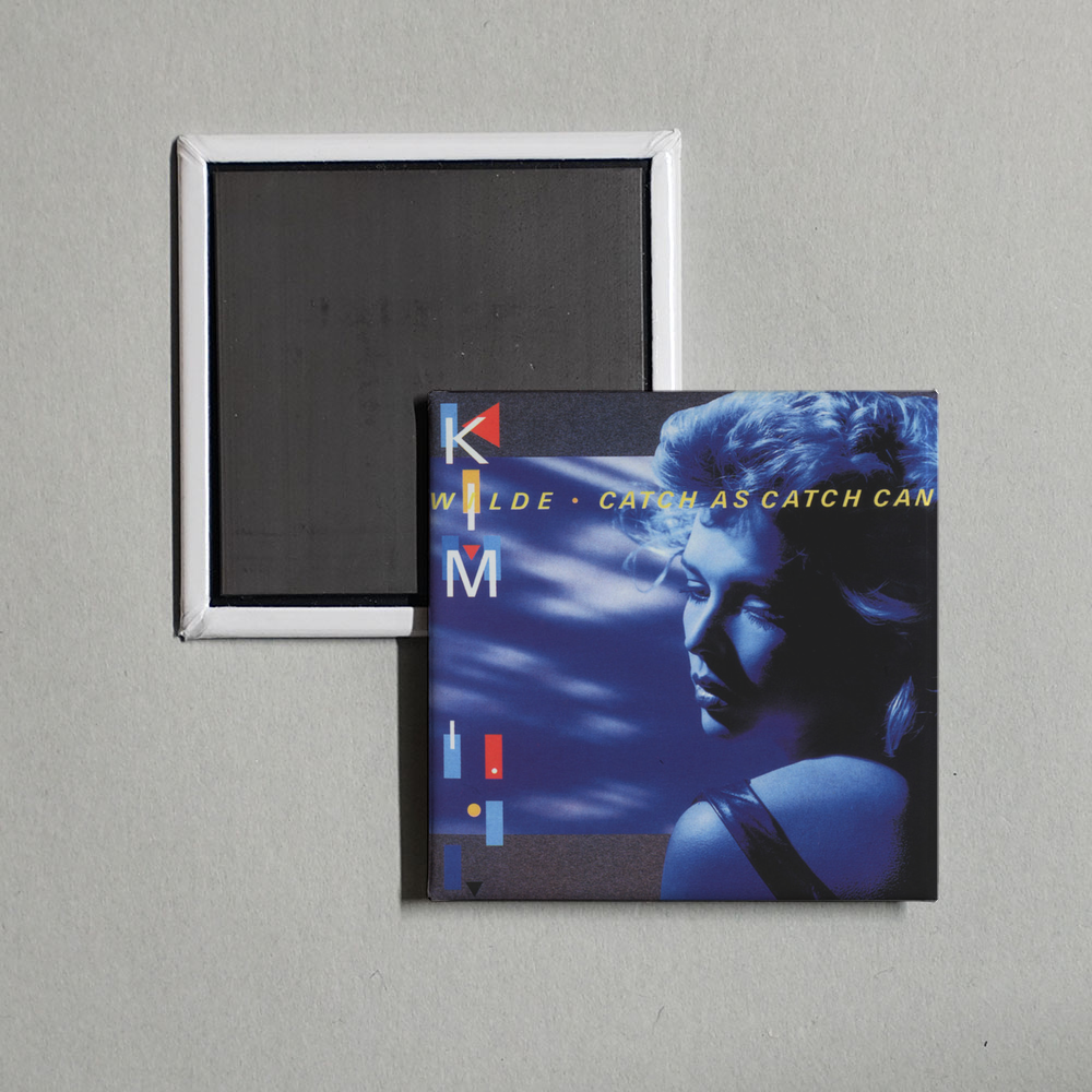 Kim Wilde - Catch As Catch Can Album Cover Fridge Magnet