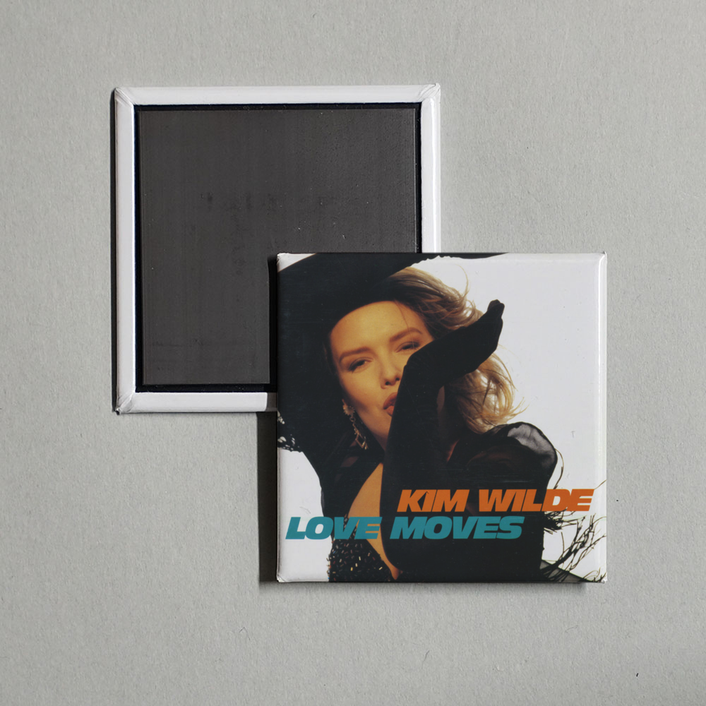 Kim Wilde - Love Moves Album Cover Fridge Magnet