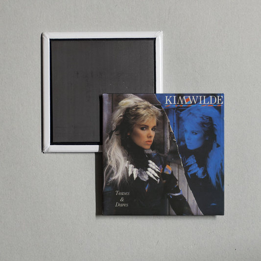 Kim Wilde - Teases & Dares Album Cover Fridge Magnet