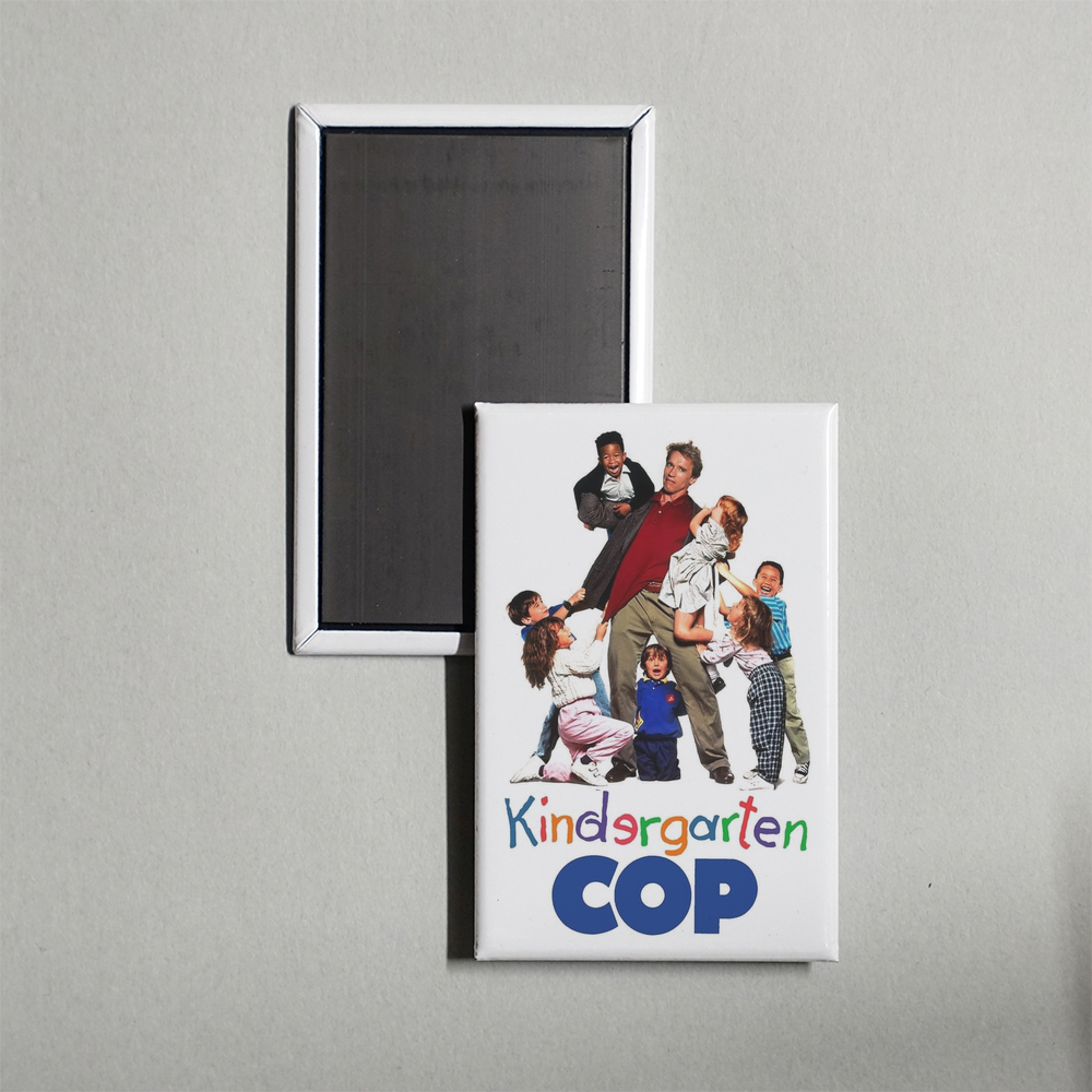 Kindergarten Cop Mini Movie Fridge Magnet