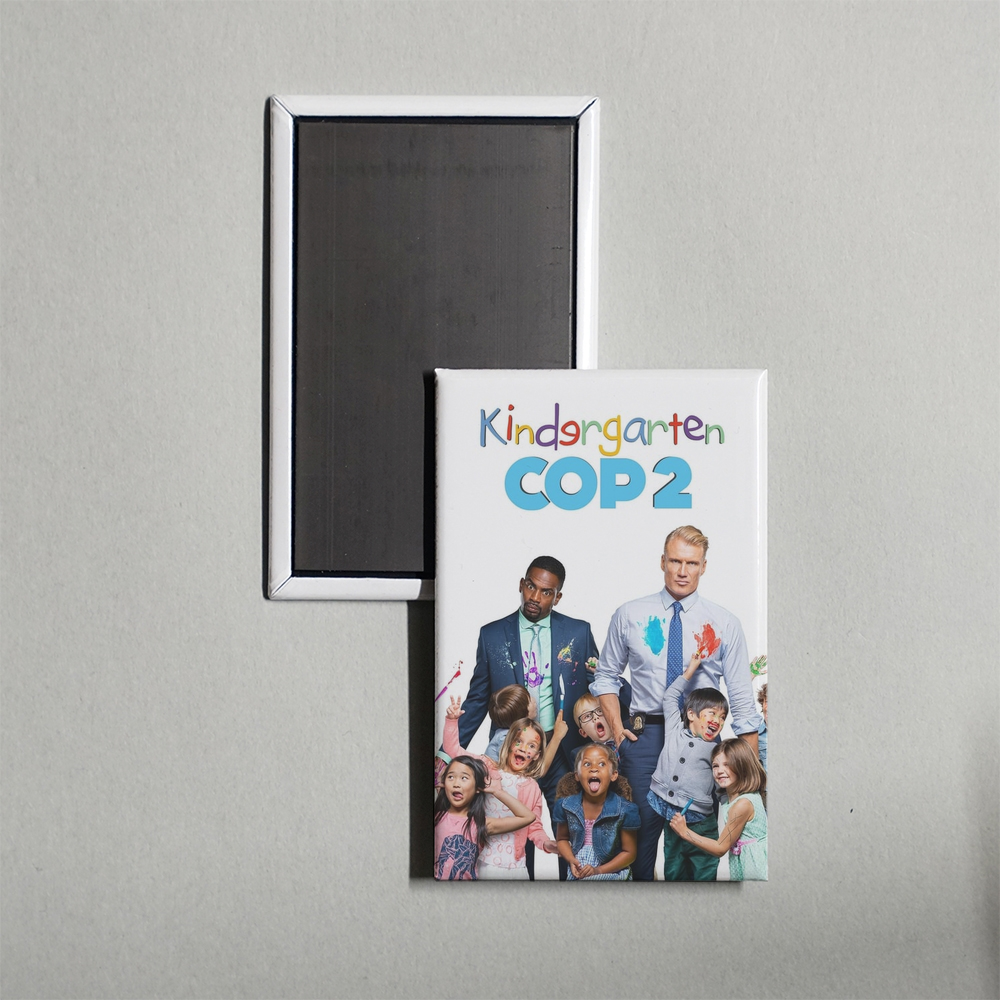 Kindergarten Cop 2 Mini Movie Fridge Magnet