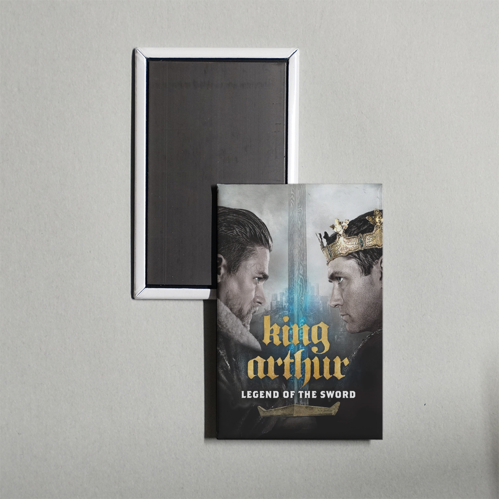 King Arthur Legend of the Sword Mini Movie Fridge Magnet