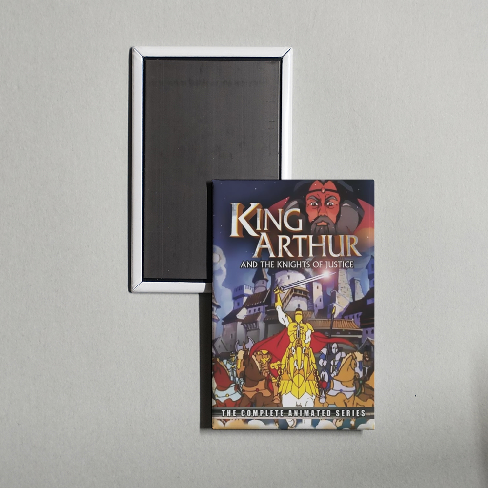 King Arthur & the Knights of Justice TV Show Fridge Magnet