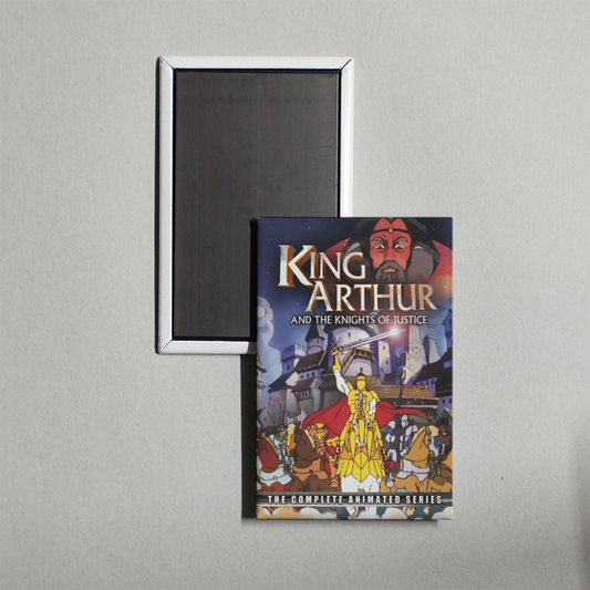 King Arthur & the Knights of Justice TV Show Fridge Magnet