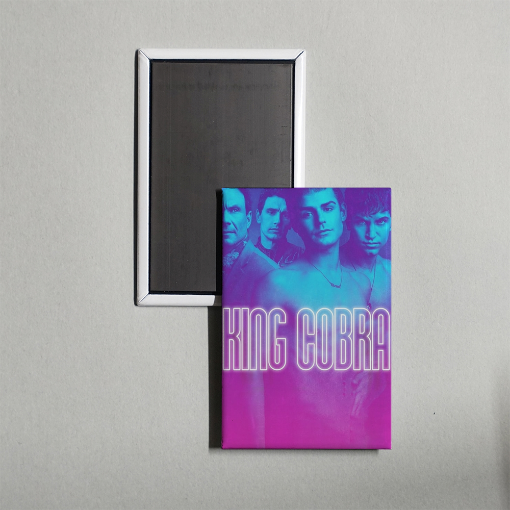 King Cobra Mini Movie Fridge Magnet