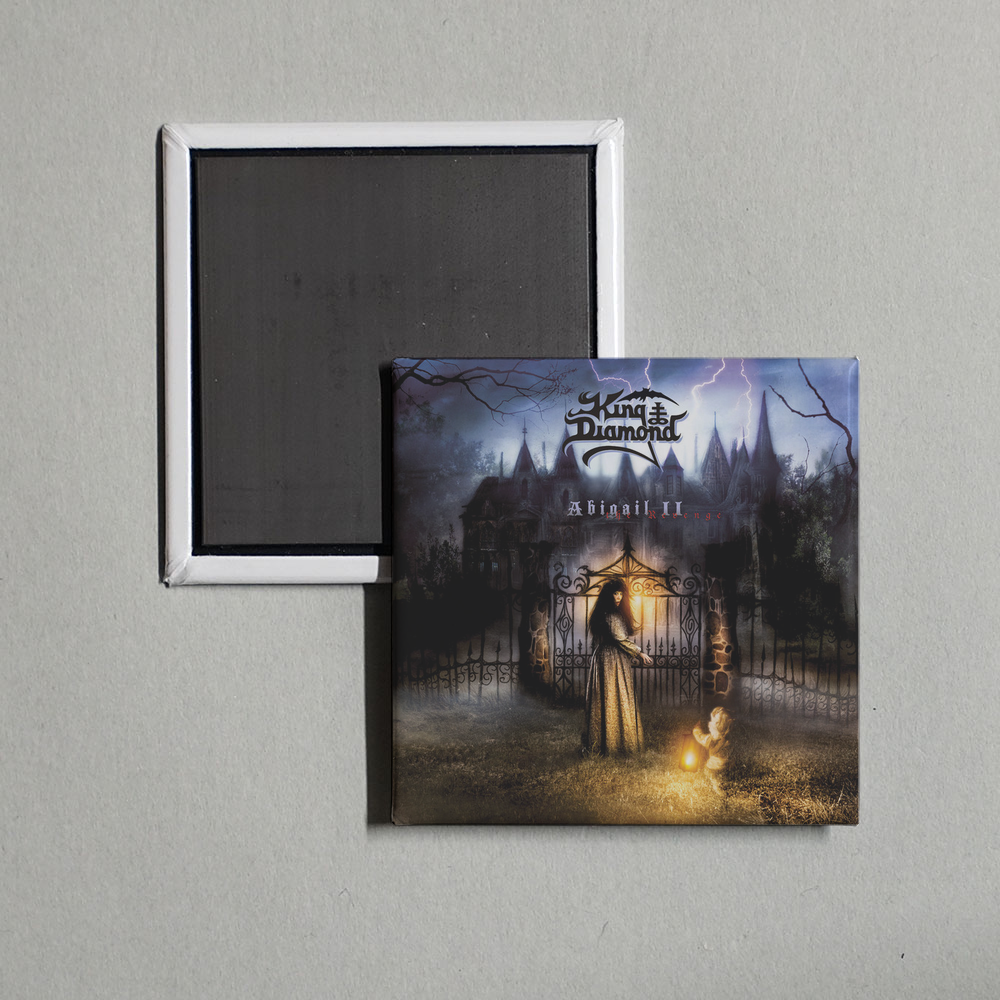King Diamond - Abigail II - The Revenge Album Cover Fridge Magnet
