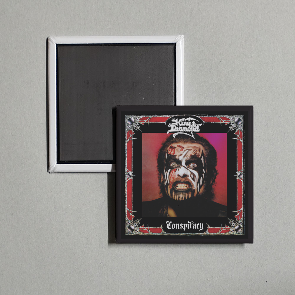 King Diamond - Conspiracy Album Cover Fridge Magnet