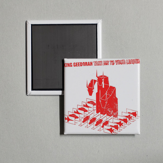 King Geedorah - Take Me To Your Leader Album Cover Fridge Magnet