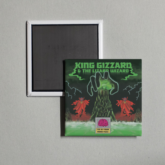 King Gizzard & The Lizard Wizard - I'm In Your Mind Fuzz Album Cover Fridge Magnet