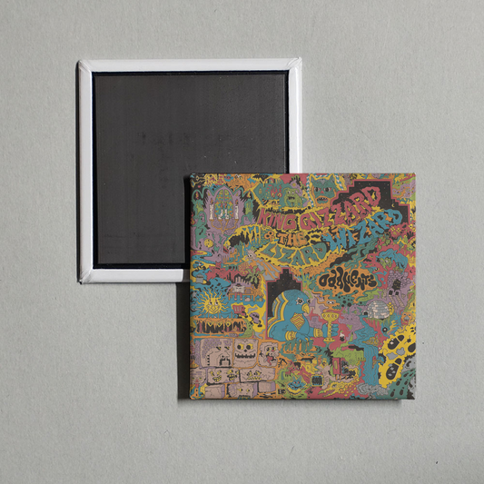 King Gizzard & The Lizard Wizard - Oddments Album Cover Fridge Magnet