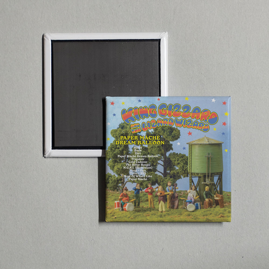 King Gizzard & The Lizard Wizard - Paper Mâché Dream Balloon Album Cover Fridge Magnet
