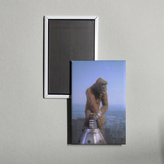King Kong Color Test Footage Mini Movie Fridge Magnet