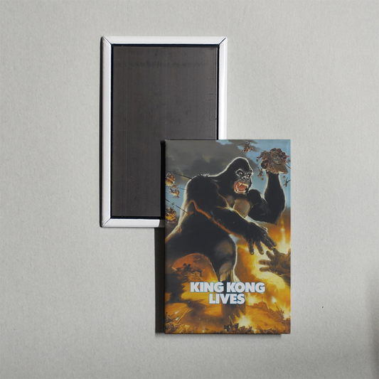 King Kong Lives Mini Movie Fridge Magnet